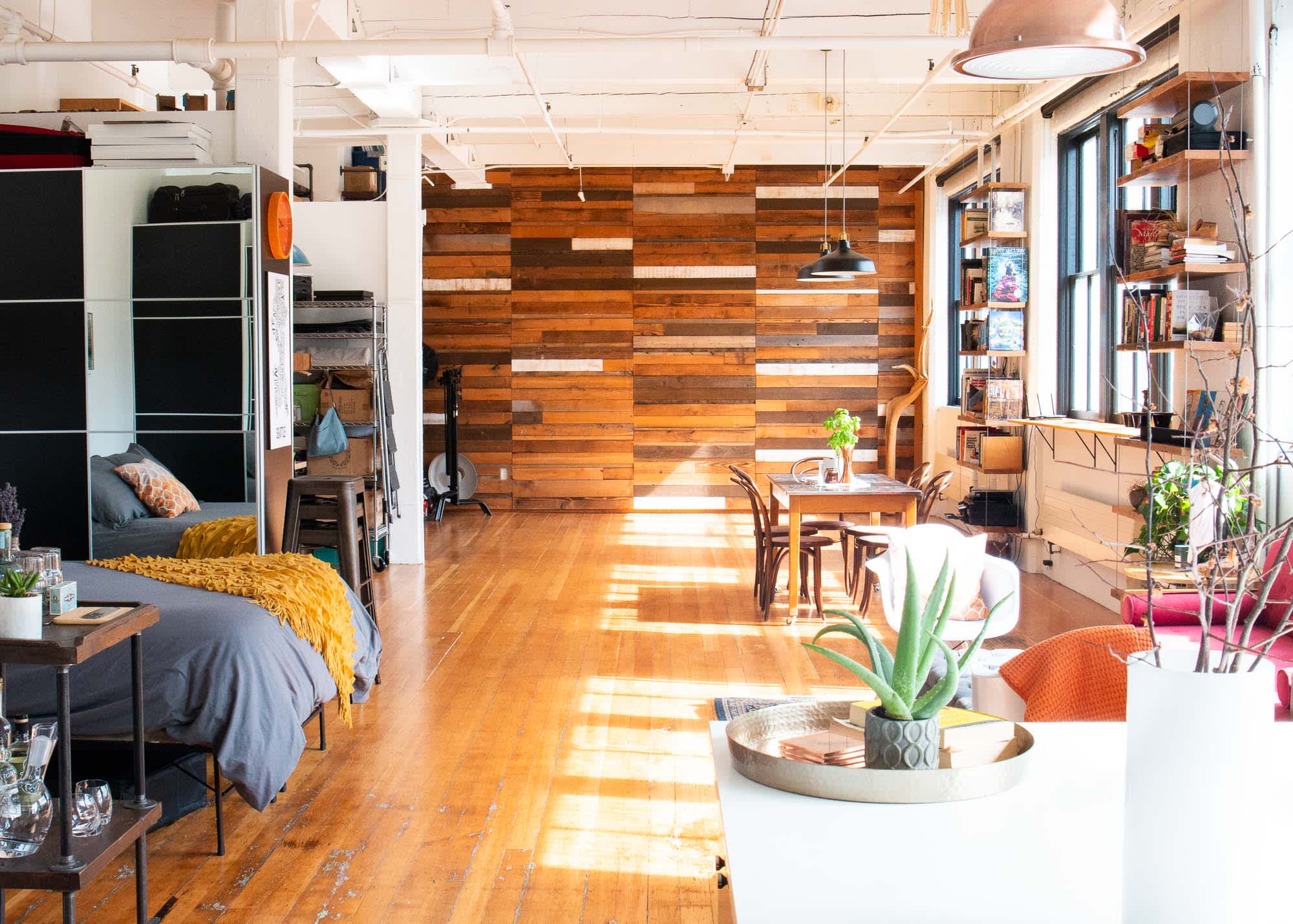 Warm Industrial Seattle Loft Home Tour Apartment Therapy